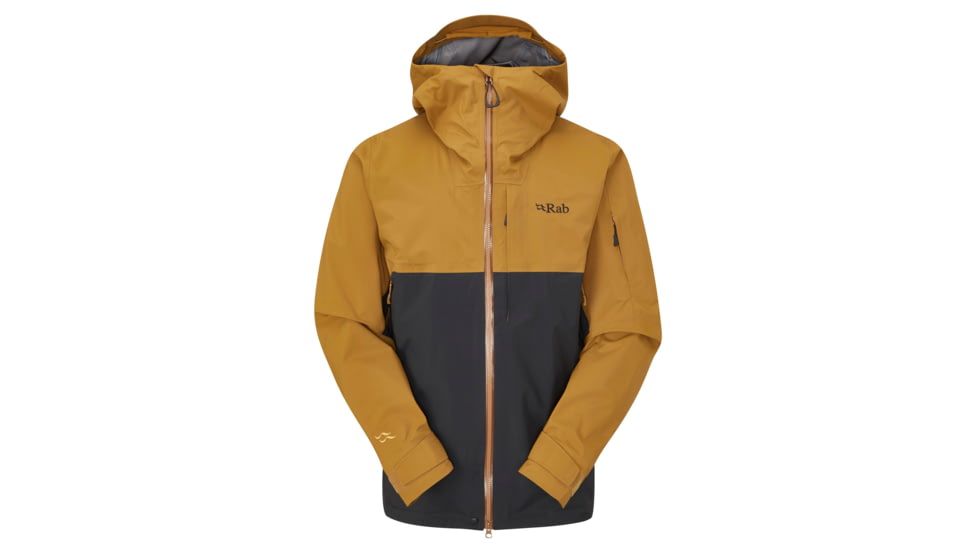 Rab Khroma Diffuse GTX Jacket - Mens, Footprint/Black, Extra Large, QWH-81-FPB-XLG