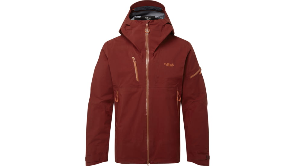 Rab Khroma GTX Jacket - Men's, Oxblood Red, Medium, QWG-51-OR-M