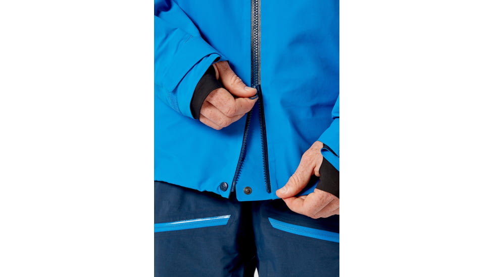 Rab Khroma GTX Jacket - Mens, Polar Blue, Small, QWG-51-PB-S
