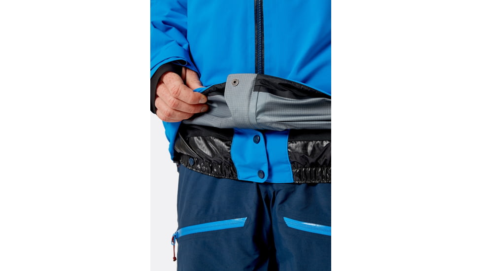 Rab Khroma GTX Jacket - Mens, Polar Blue, Small, QWG-51-PB-S