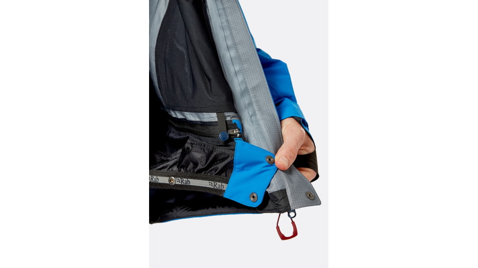 Rab Khroma GTX Jacket - Mens, Polar Blue, Small, QWG-51-PB-S