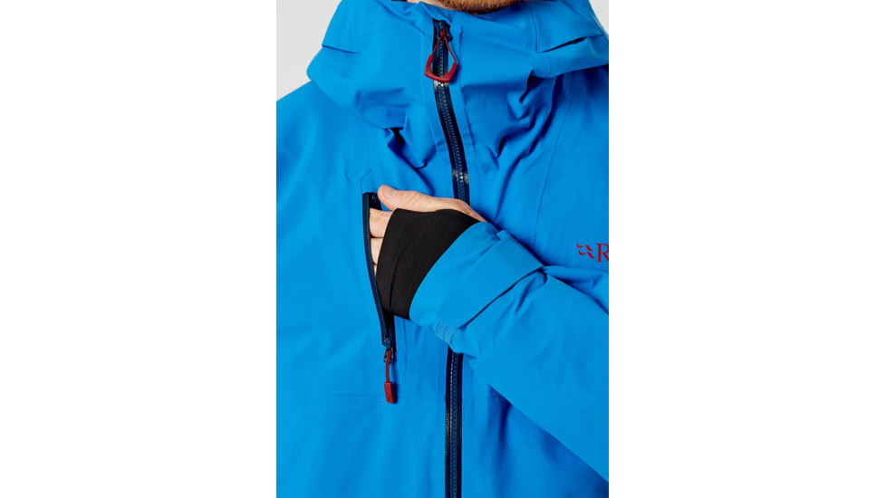 Rab Khroma GTX Jacket - Mens, Polar Blue, Small, QWG-51-PB-S