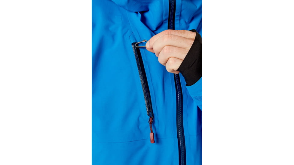 Rab Khroma GTX Jacket - Mens, Polar Blue, Small, QWG-51-PB-S