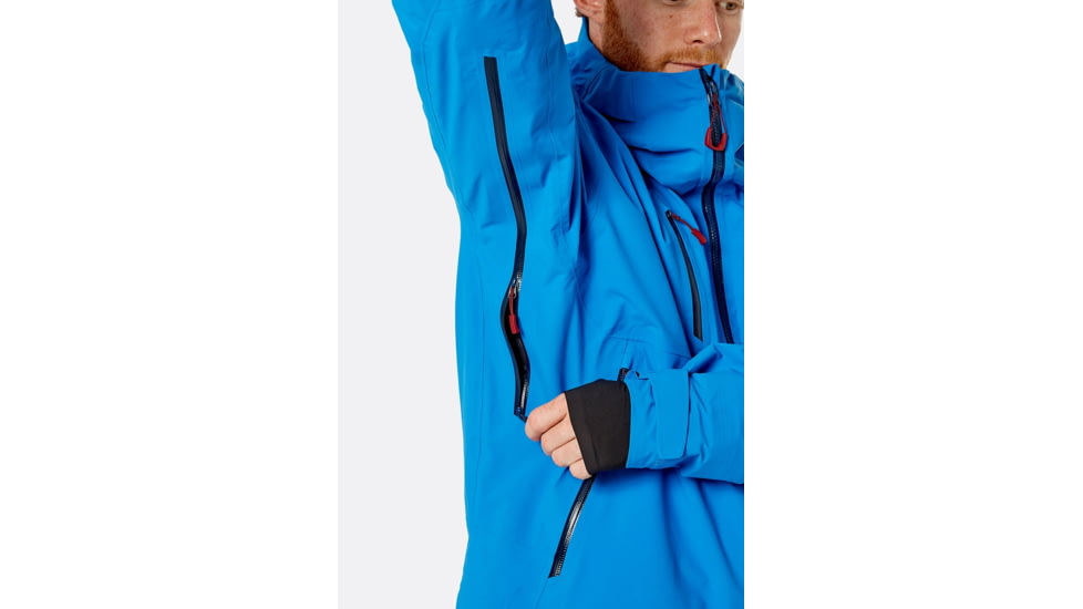 Rab Khroma GTX Jacket - Mens, Polar Blue, Small, QWG-51-PB-S