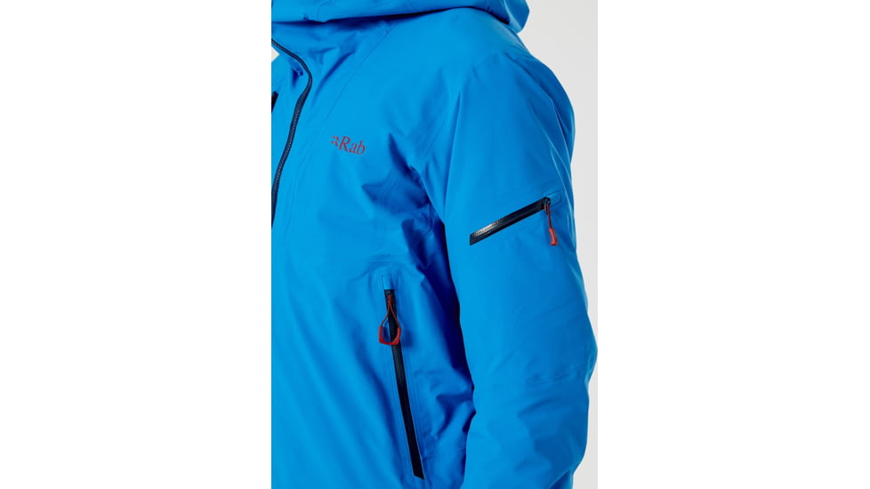 Rab Khroma GTX Jacket - Mens, Polar Blue, Small, QWG-51-PB-S