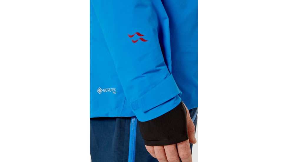 Rab Khroma GTX Jacket - Mens, Polar Blue, Small, QWG-51-PB-S