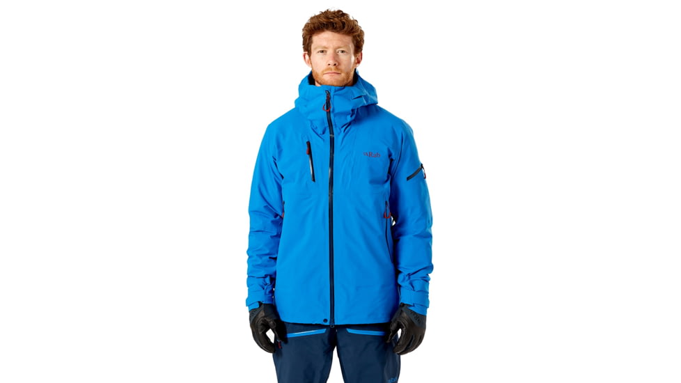 Rab Khroma GTX Jacket - Mens, Polar Blue, Small, QWG-51-PB-S
