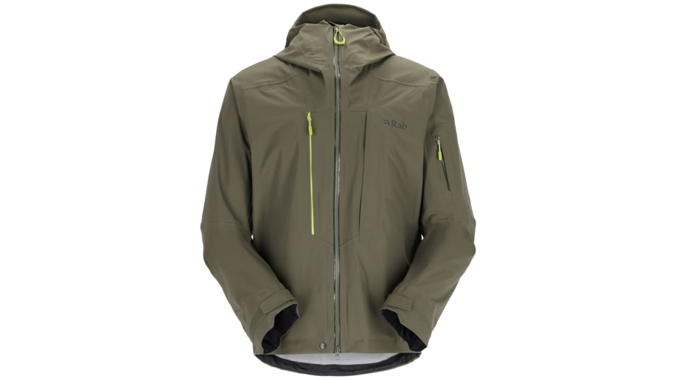 Rab Khroma Kinetic Jacket - Mens, Army, Medium, QWH-38-ARM-MED