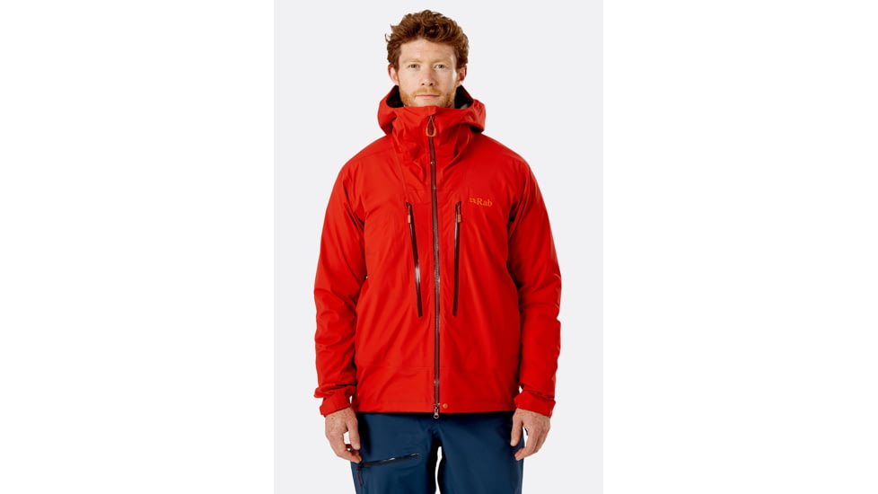 Rab Khroma Kinetic Jacket - Men's, Ascent Red, Large, QWG-59-AS-L