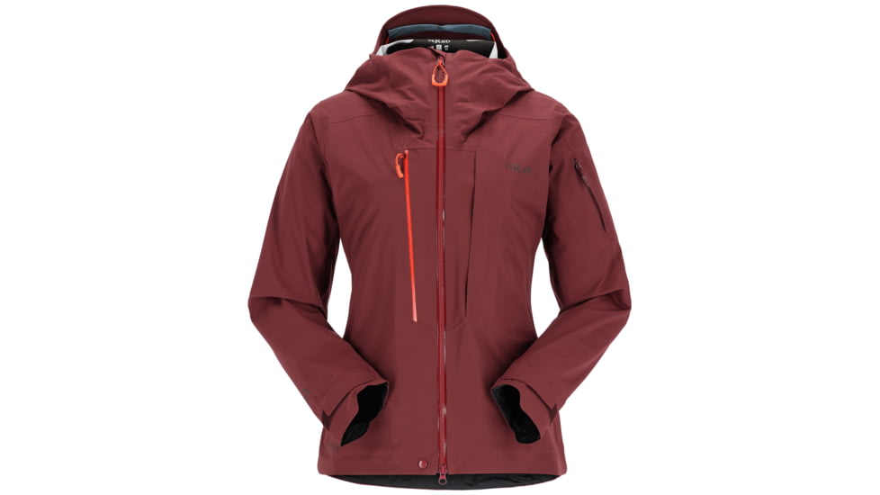 Rab Khroma Kinetic Jacket - Women's, Deep Heather, Medium, QWH-39-DEH-12