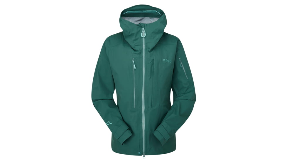 Rab Khroma Kinetic Jacket - Women's, Green Slate, 14, QWH-39-GNS-14
