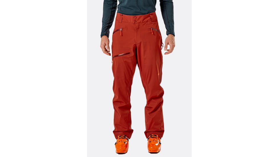 Rab Khroma Kinetic Pants - Men's, Oxblood Red, Medium, QWG-57-OR-M