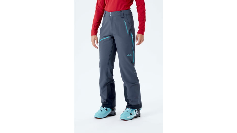 Rab Khroma Tour Pants - Womens, Steel, Small, QFU-62-ST-10