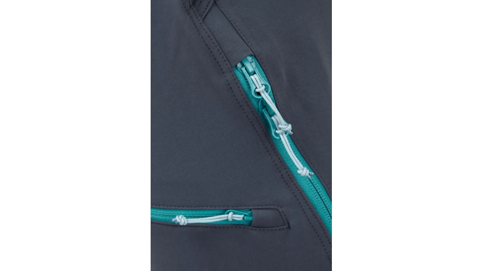 Rab Khroma Tour Pants - Womens, Steel, Small, QFU-62-ST-10