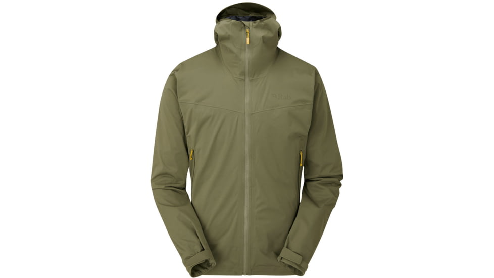Rab Kinetic 2.0 Jacket - Mens, Light Khaki, Small, QWG-74-LKH-SML