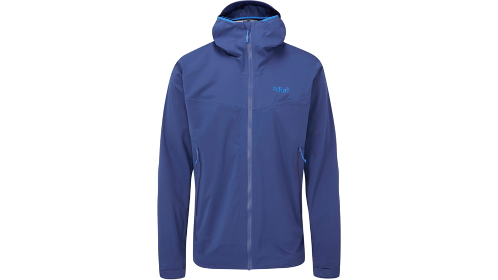 Rab Kinetic 2.0 Jacket - Men's, Nightfall Blue, Small, QWG-74-NB-S