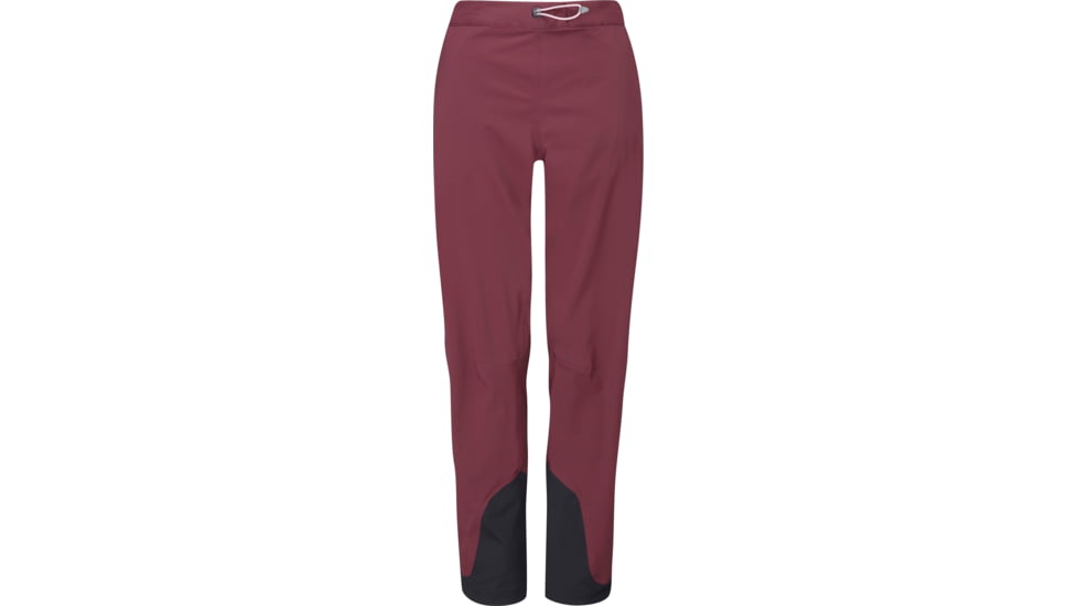 Rab Kinetic 2.0 Pants - Women's, Deep Heather, 14, Regular, QWG-77-HD-14
