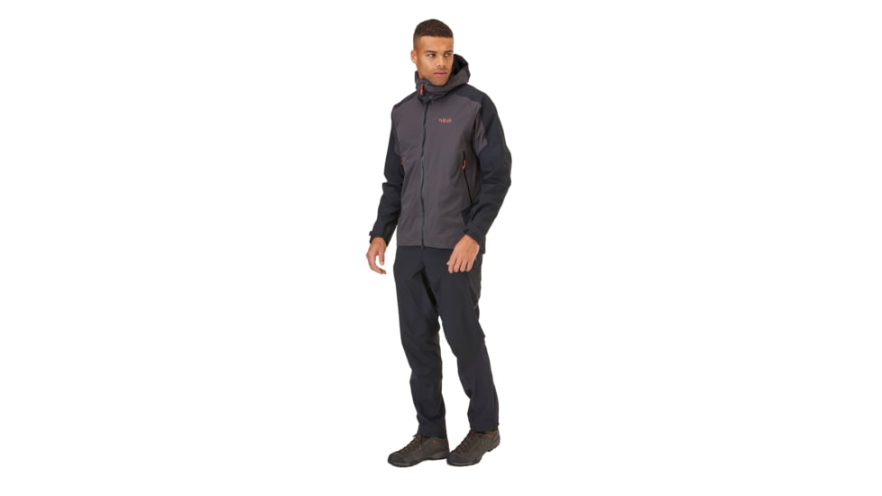 Rab Kinetic Alpine 2.0 Jacket - Mens, Anthracite, Small, QWG-69-ANT-SML