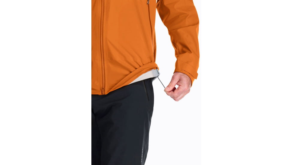Rab Kinetic Alpine 2.0 Jacket - Men's, Marmalade, Medium, QWG-69-MAM-MED