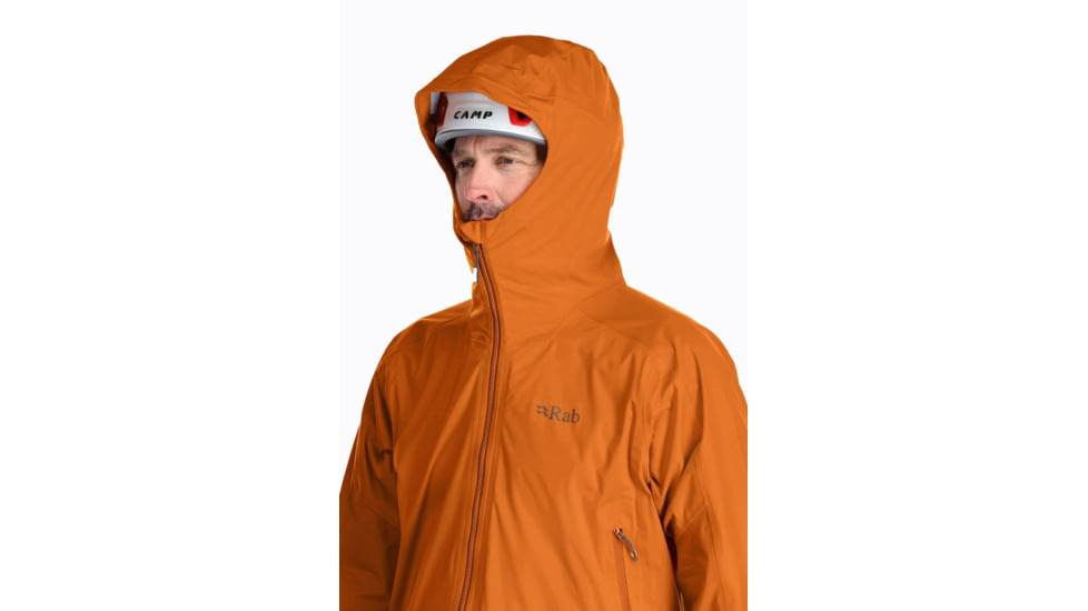 Rab Kinetic Alpine 2.0 Jacket - Men's, Marmalade, Medium, QWG-69-MAM-MED