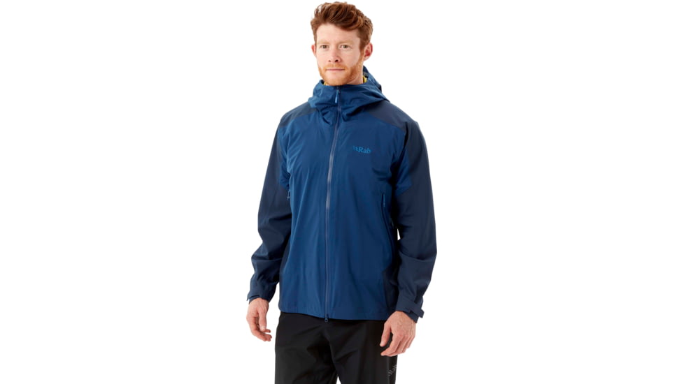 Rab Kinetic Alpine 2.0 Jacket - Mens, Nightfall Blue, Extra Large, QWG-69-NB-XL