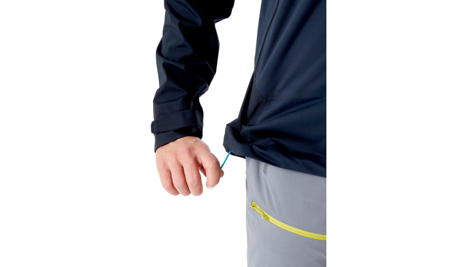 Rab Kinetic Alpine 2.0 Jacket - Womens, Beluga, 14, QWG-70-BE-14