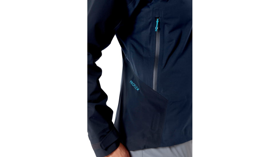 Rab Kinetic Alpine 2.0 Jacket - Womens, Beluga, 14, QWG-70-BE-14