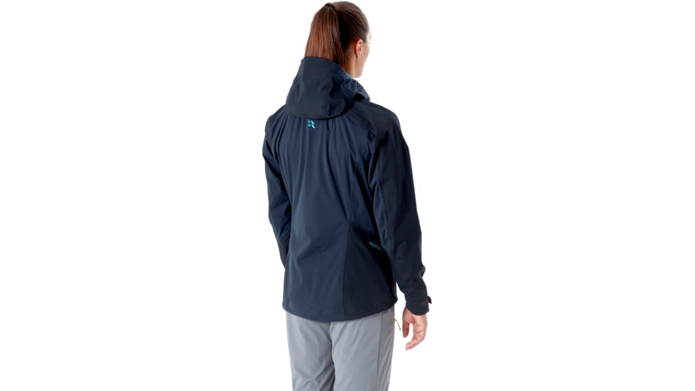 Rab Kinetic Alpine 2.0 Jacket - Womens, Beluga, 14, QWG-70-BE-14