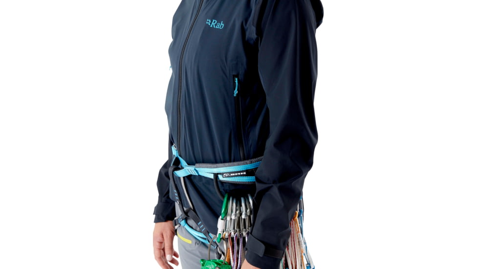 Rab Kinetic Alpine 2.0 Jacket - Womens, Beluga, 14, QWG-70-BE-14