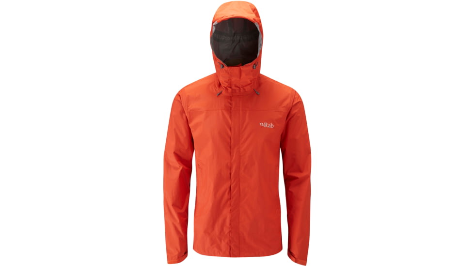 Rab Kinetic Alpine Jacket - Men's, Firecracker, Extra Large, QWF-75-FC-XL