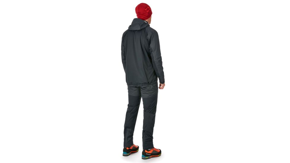 Rab Kinetic Alpine Jacket - Mens, Beluga, 2XL, QWF-75-BE-XXL