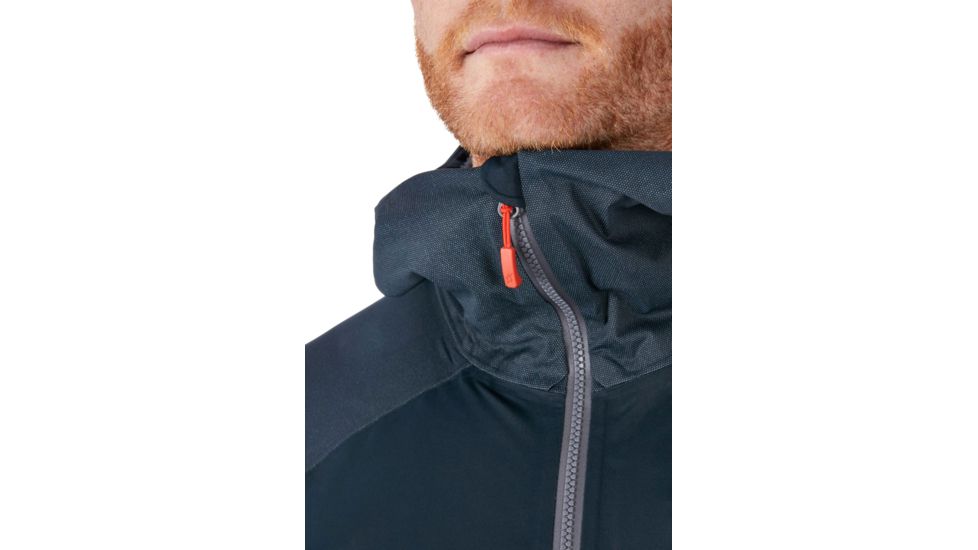 Rab Kinetic Alpine Jacket - Mens, Beluga, 2XL, QWF-75-BE-XXL