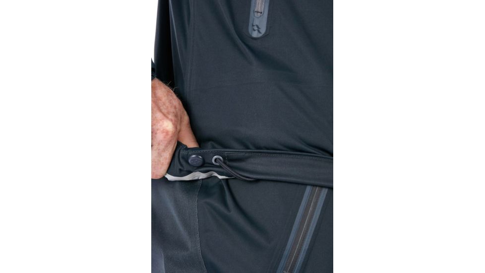 Rab Kinetic Alpine Jacket - Mens, Beluga, 2XL, QWF-75-BE-XXL
