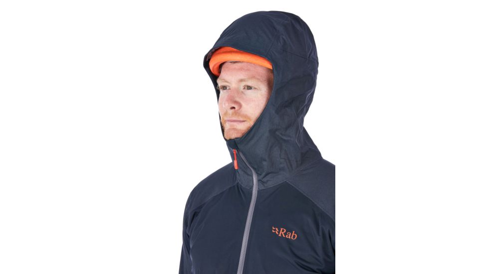 Rab Kinetic Alpine Jacket - Mens, Beluga, 2XL, QWF-75-BE-XXL