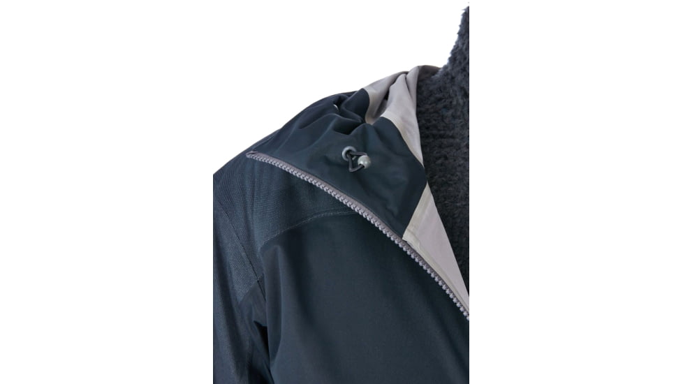 Rab Kinetic Alpine Jacket - Womens, Beluga, 10, QWF-76-BE-10