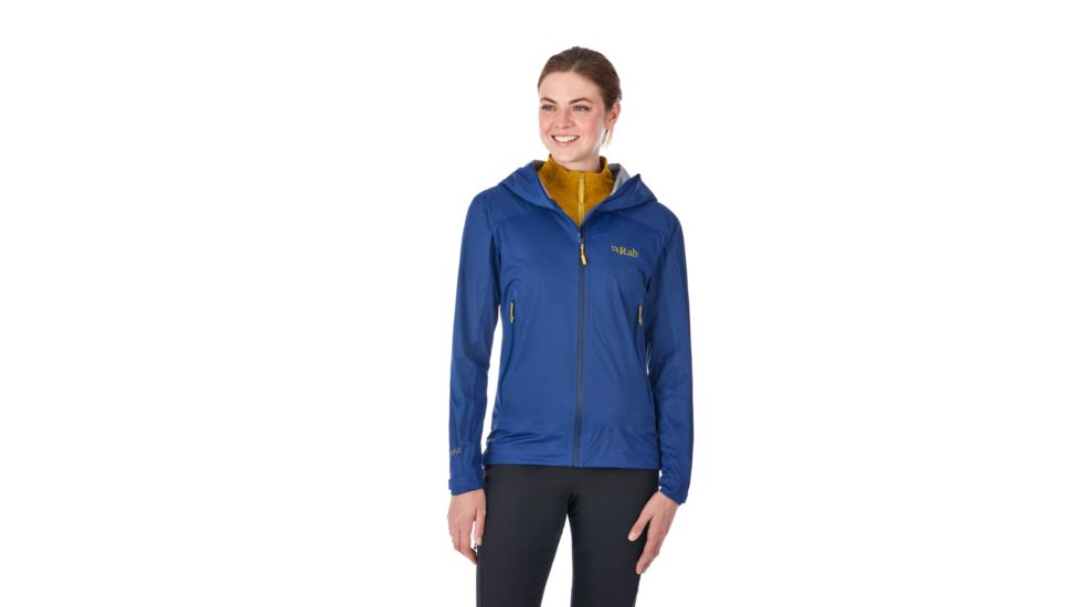 Rab Kinetic Alpine Jacket - Women's, Blueprint, 8, QWF-76-BP-08