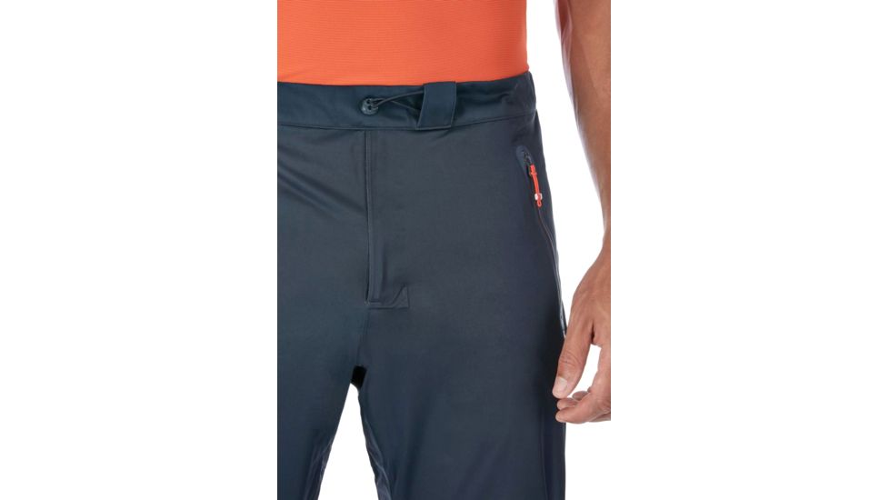 Rab Kinetic Alpine Pants - Mens, Beluga, Extra Large, Regular, QWF-73-BE-XL