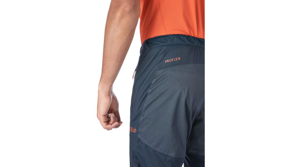 Rab Kinetic Alpine Pants - Mens, Beluga, Extra Large, Regular, QWF-73-BE-XL