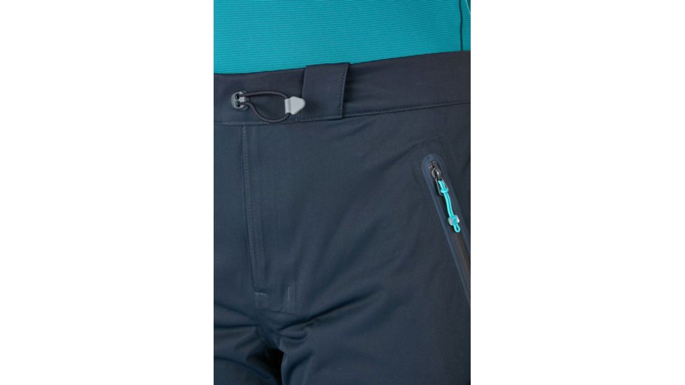 Rab Kinetic Alpine Pants - Womens, Beluga, 8, Regular, QWF-74-BE-08