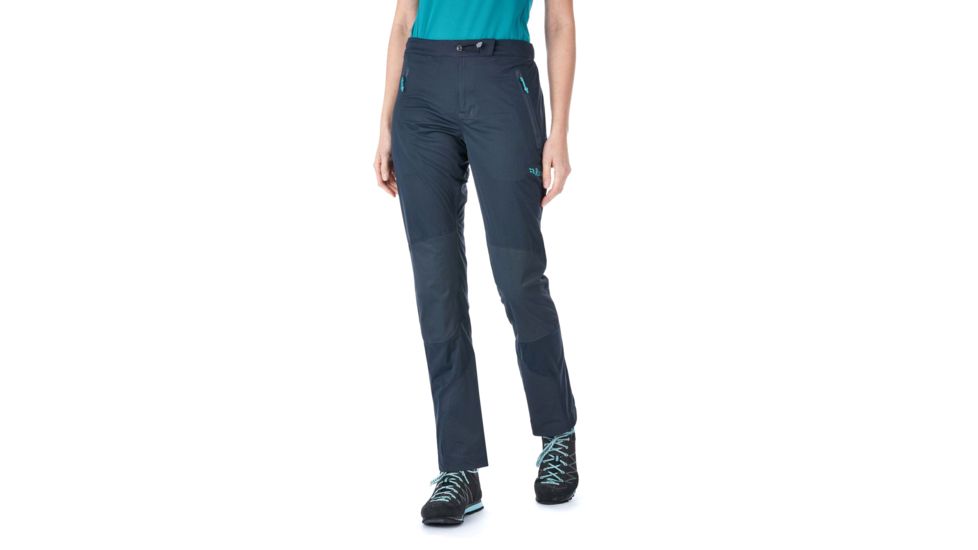 Rab Kinetic Alpine Pants - Womens, Beluga, 8, Regular, QWF-74-BE-08