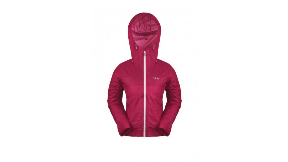 Rab Kinetic Jacket, Womens, Dragonfruit, 10, QWF-17-DF-10