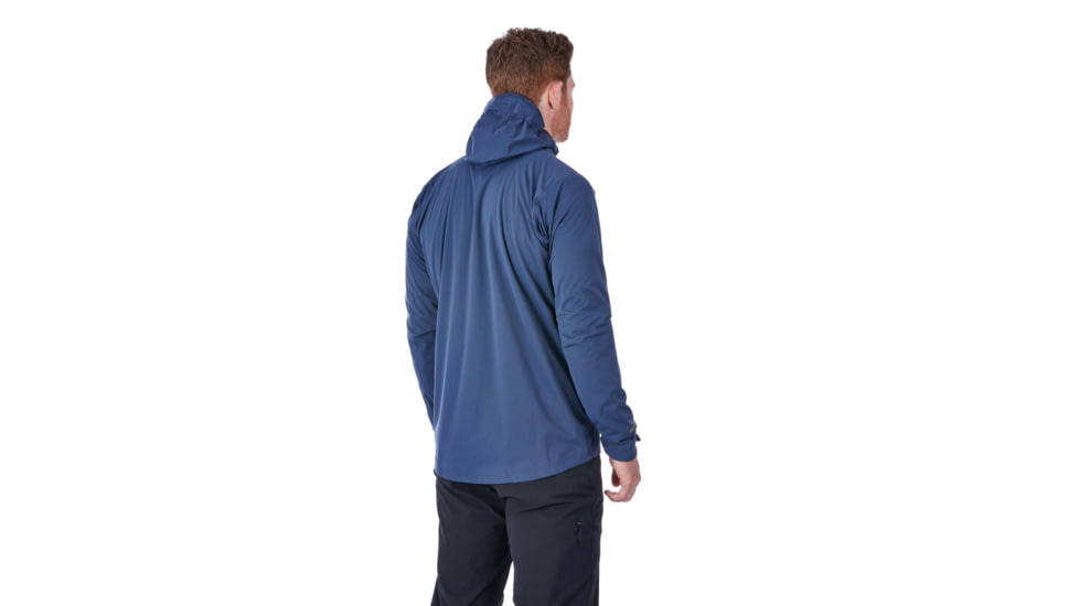 Rab Kinetic Plus Jacket - Mens, Steel, Large, QFT-85-ST-L