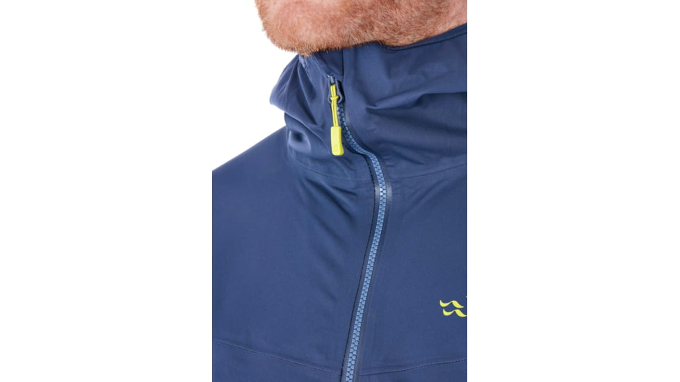 Rab Kinetic Plus Jacket - Mens, Steel, Large, QFT-85-ST-L