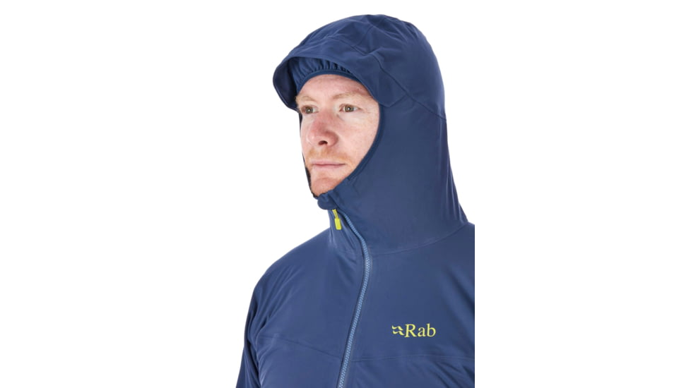 Rab Kinetic Plus Jacket - Mens, Steel, Large, QFT-85-ST-L