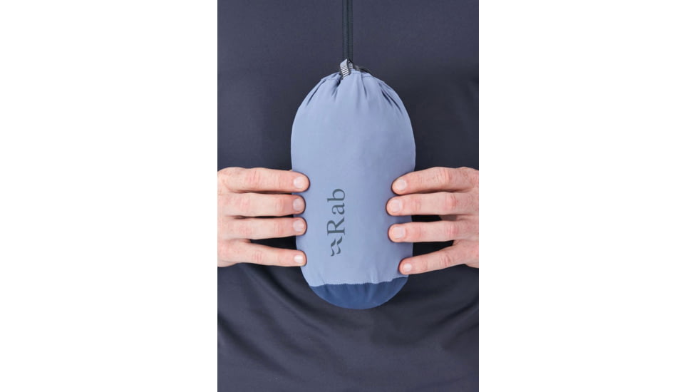 Rab Kinetic Plus Jacket - Mens, Steel, Large, QFT-85-ST-L