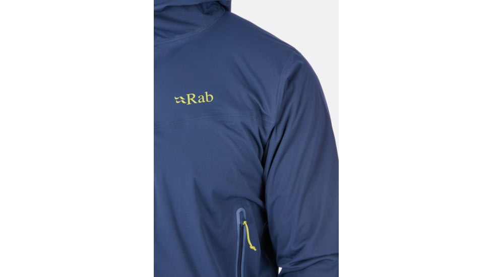 Rab Kinetic Plus Jacket - Mens, Steel, Small, QFT-85-ST-S