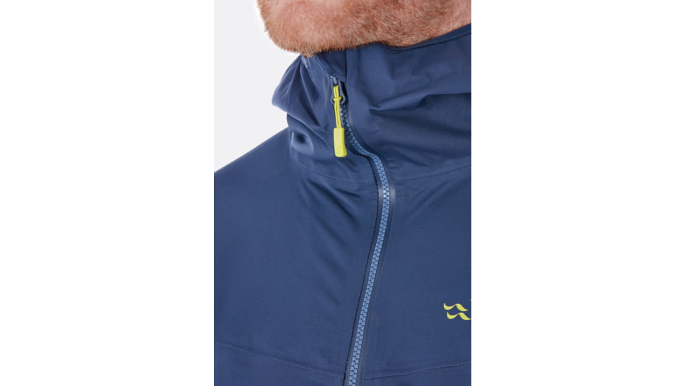 Rab Kinetic Plus Jacket - Mens, Steel, Small, QFT-85-ST-S