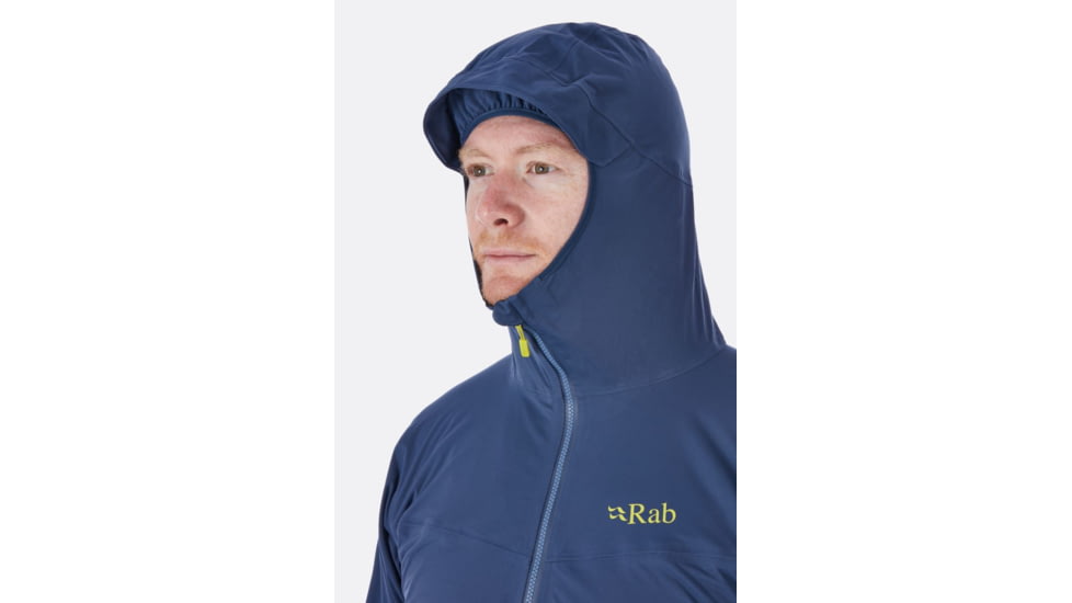 Rab Kinetic Plus Jacket - Mens, Steel, Small, QFT-85-ST-S