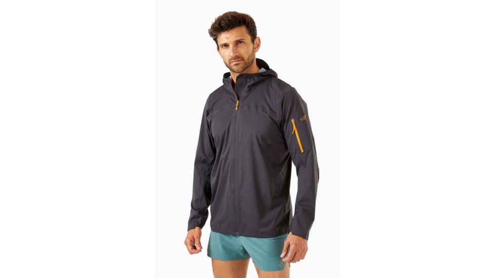 Rab Kinetic Ultra Jacket - Mens, Anthracite, Large, QWH-13-ANT-LRG