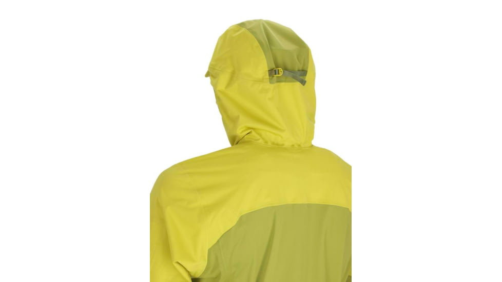 Rab Kinetic Ultra Jacket - Men's, Large, Aspen Green/Zest, QWH-13-ASZ-LRG